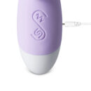 Rechargeable 12-Speed Rabbit Vibrator Purple