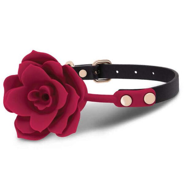 Bavaglio in silicone Secret Kisses Rosegasm Bloom