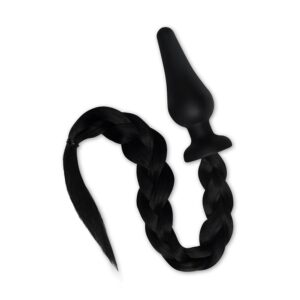 Plug anale Furry Tales Black Pony Play