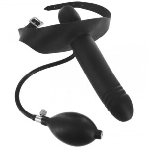 Gag gonfiabile con Dildo