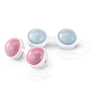 Lelo Luna Beads Mini rosa e blu