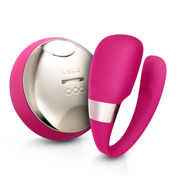 Lelo Tiani 3 Cerise Luxury Ladattava hierontalaite