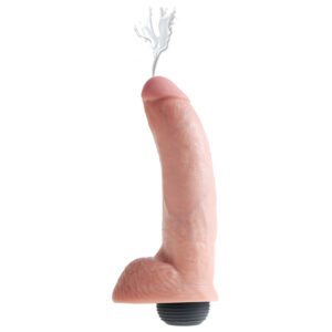 King Cock Dildo squirting da 9 pollici con polpette di carne