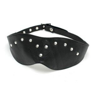 Blindfold maschera di cuoio