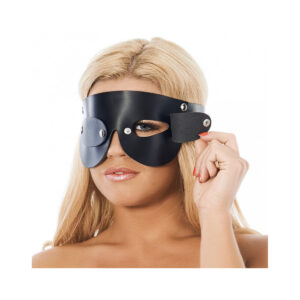 Blindfold in pelle con i paraocchi staccabili